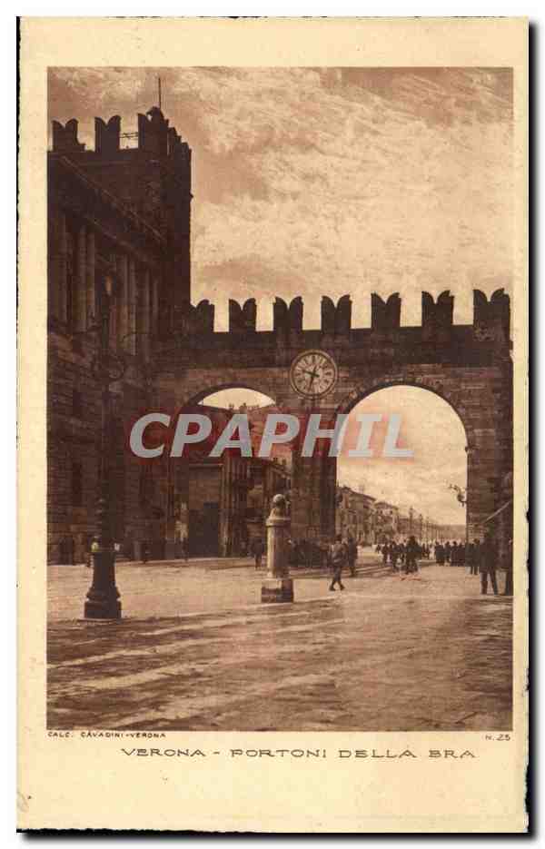 Italia - Italie - Italy - Verona - Portoni Della Bra - CPA 