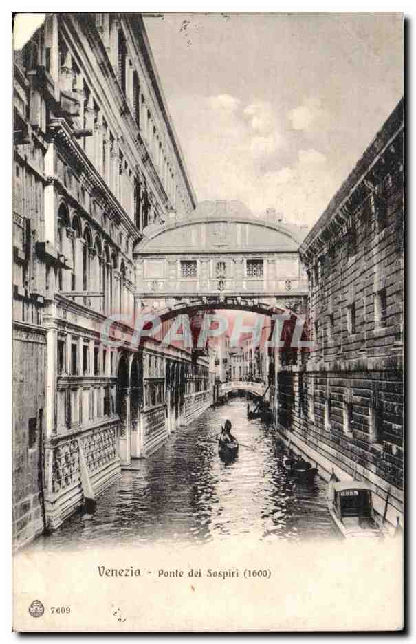 Italia - Italie - Italy - Venezia - Ponte del Sospiri - CPA 