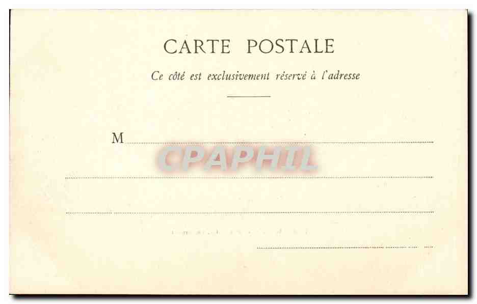 Melun CPA Pont de fer vue amont — Rückseite