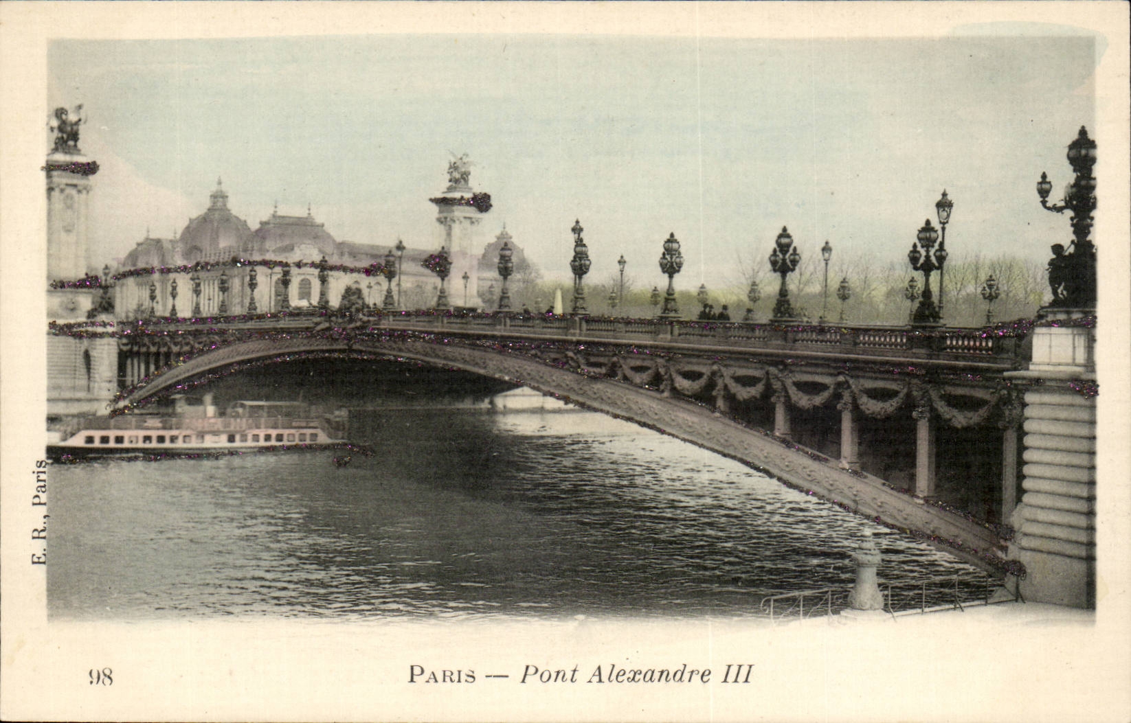 Paris CPA Pont Alexandre III