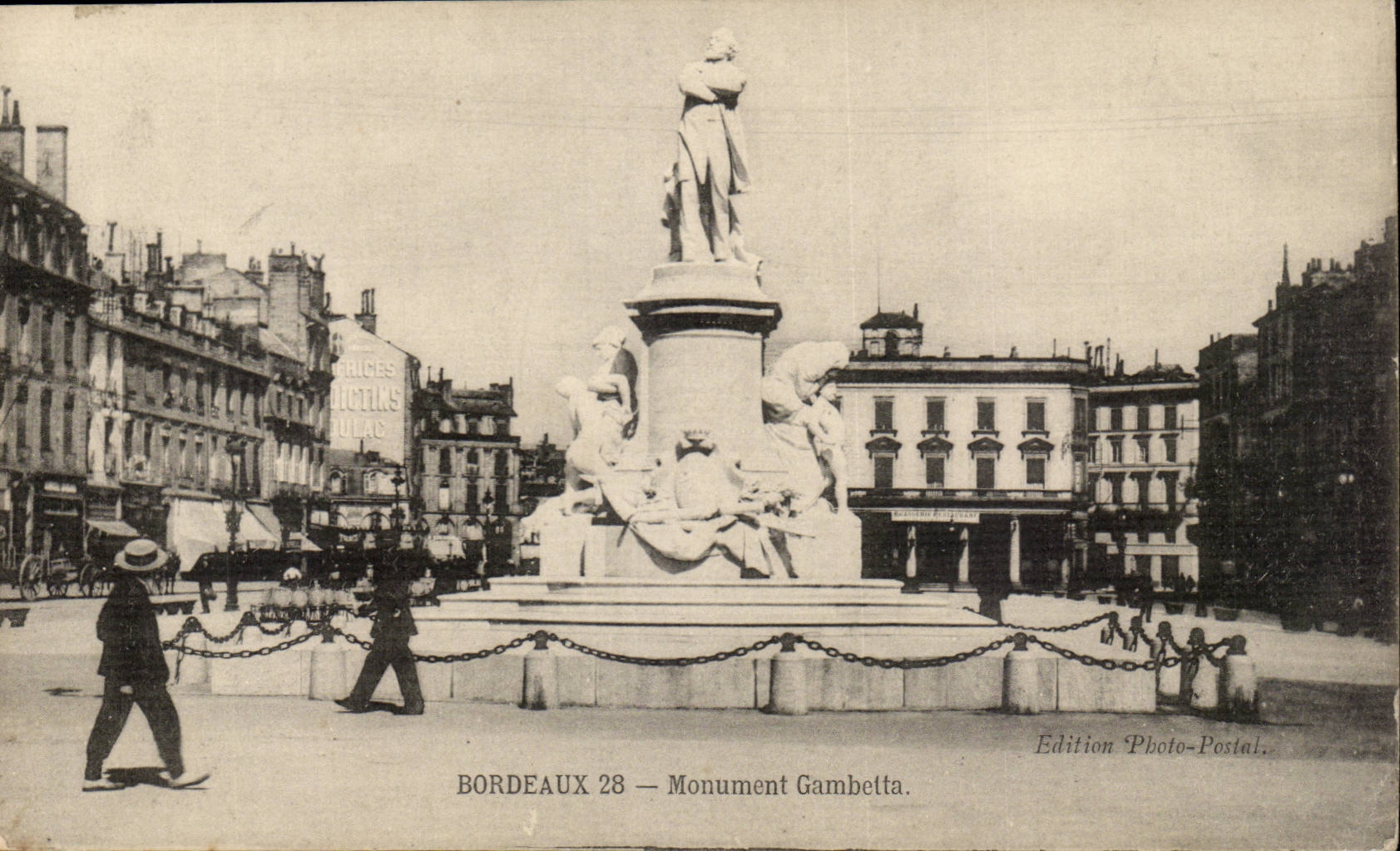 Bordeaux CPA Monument Gambetta