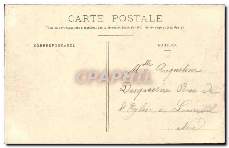Maubeuge CPA Sqaure Sadi CArnot — Back