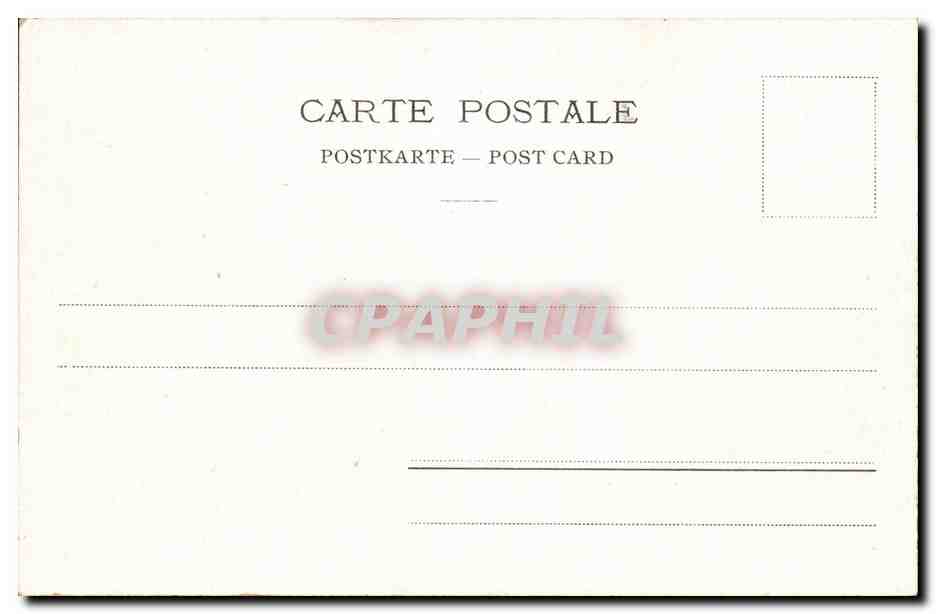Suisse CPA Thoune et les Alpes — Rückseite