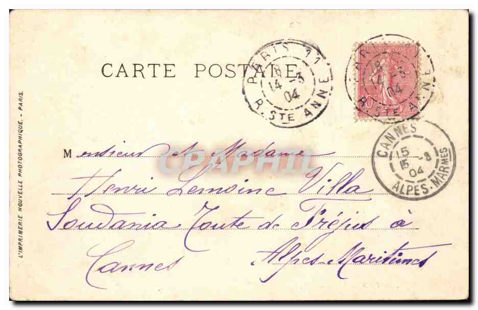 Paris — La Madeleine — LL. — N°59 — Reverso