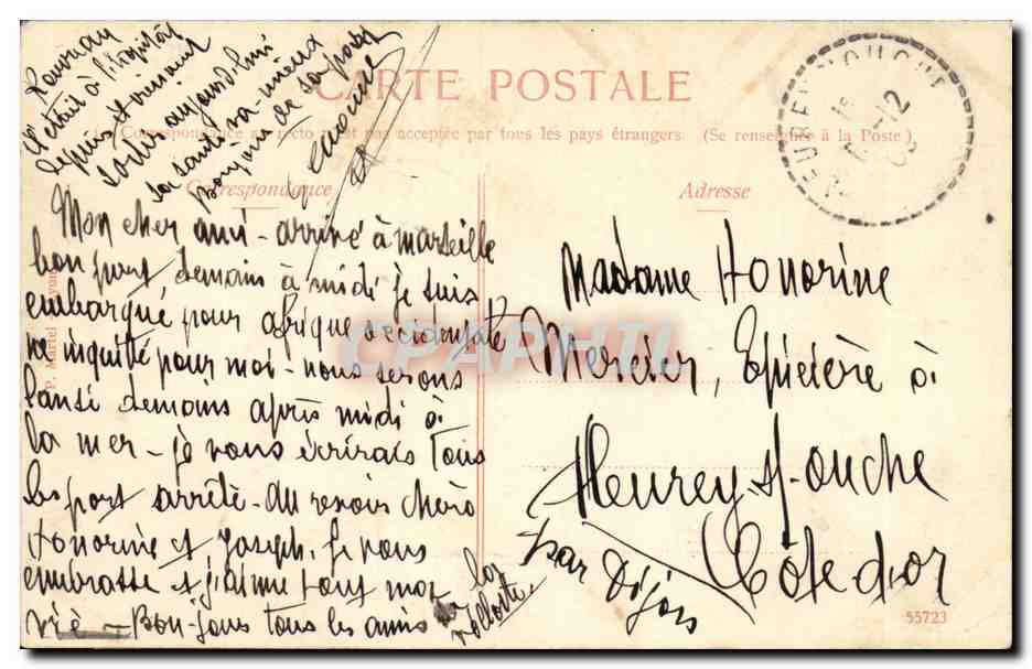 CPA Fantaisie Souvenir de Lyon femmes Fantasy — Verso
