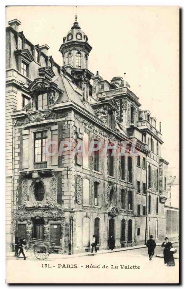 Paris CPA Hotel de la Valette