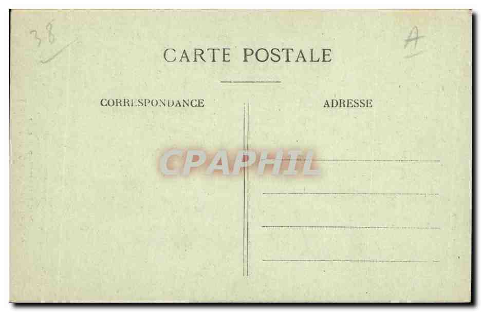 Isere - Pont de Ponsonnas - pres la Mure a 100 m de Haut sur le Drac - CPA  — Verso