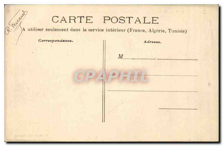 Moulins - La Cathedrale - CPA  — Verso