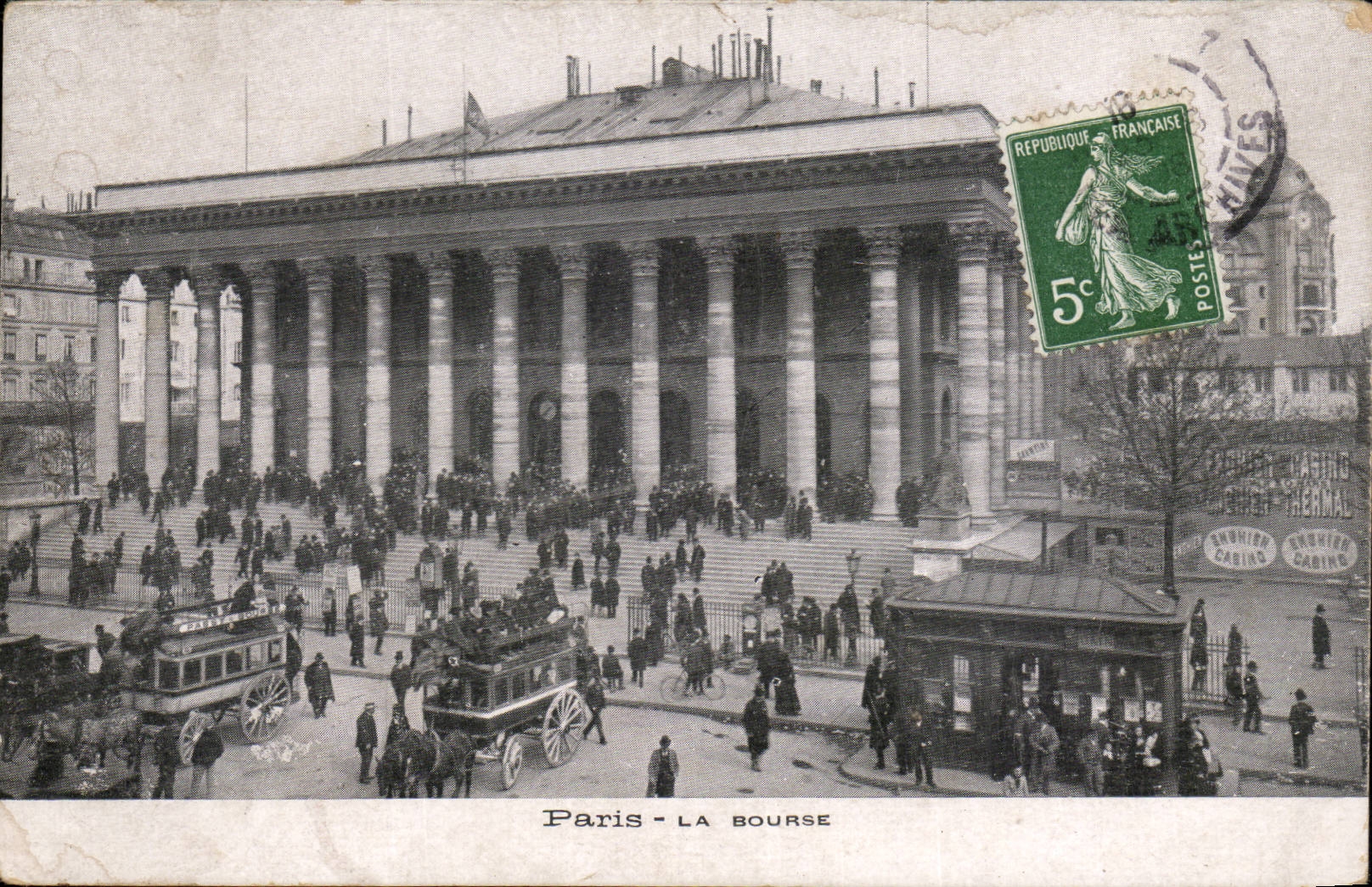 Paris 2 - La Bourse - CPA 