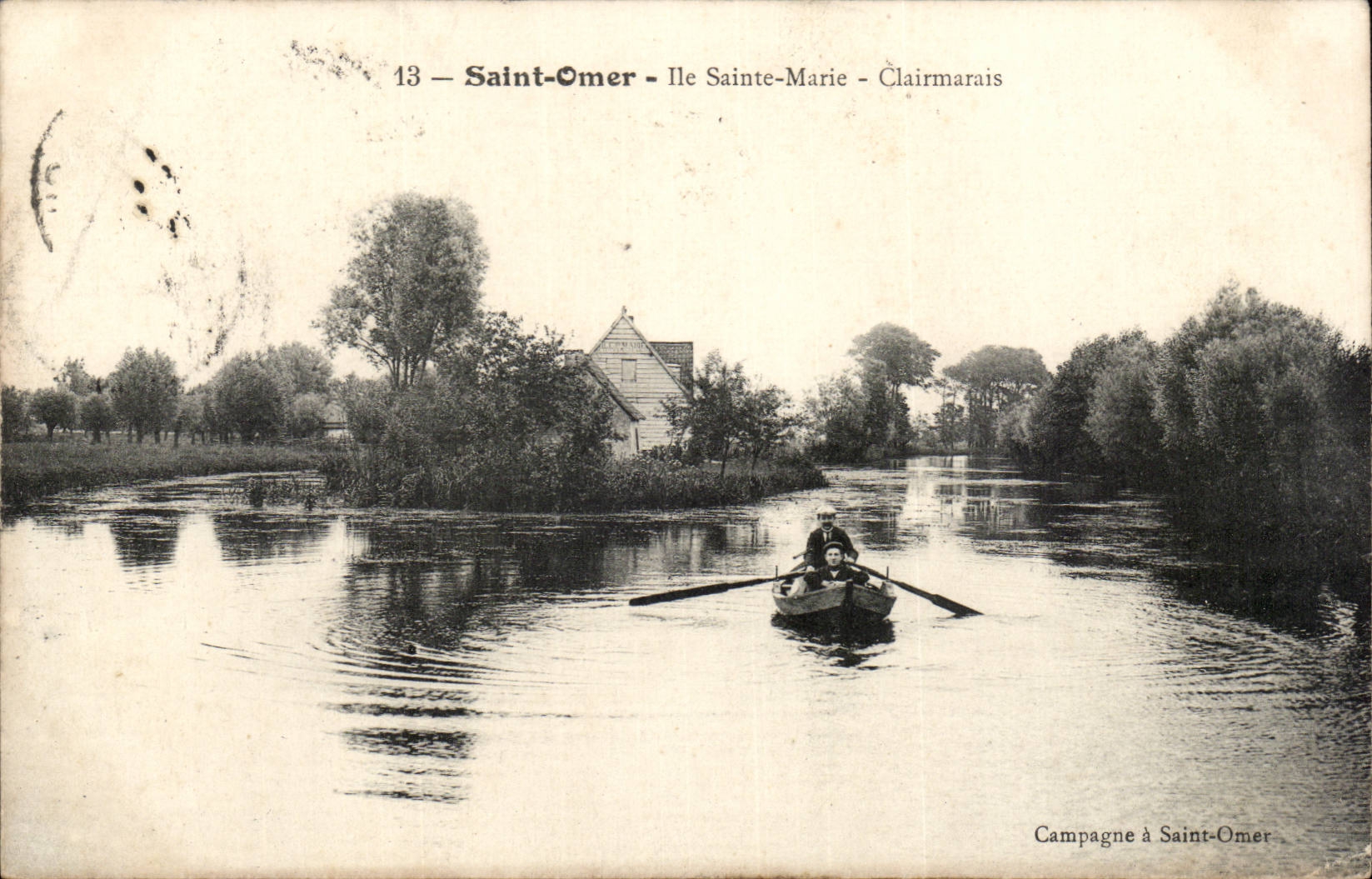saint Omer - Ile Sainte Marie Clairmarais - CPA 