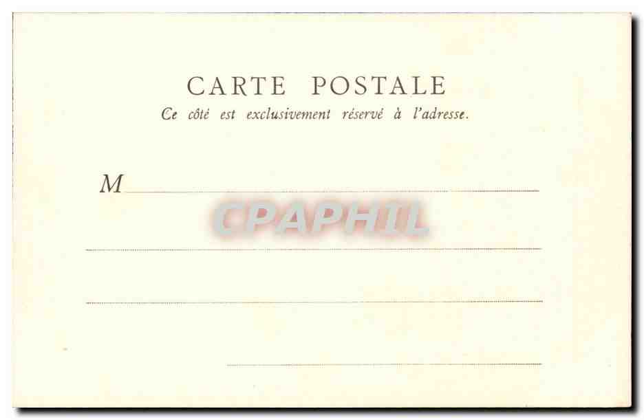 Le Palais du Costume - Les Files de Louis XIV surprises par le Grand Dauphin fumant le pipe 1695 - CPA  — Rückseite