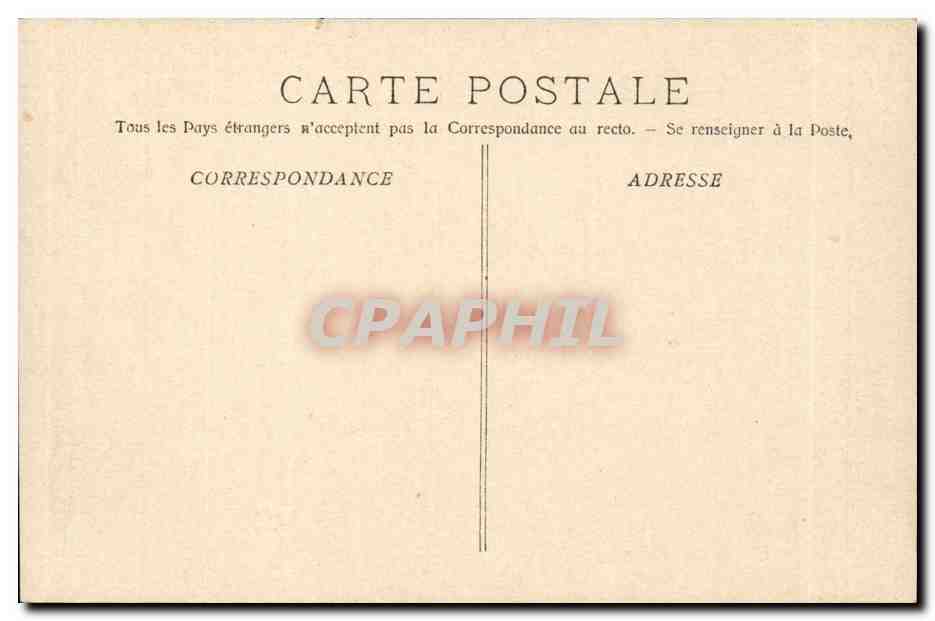 Marseille - Le Prado vu de la Plage - CPA  — Rückseite