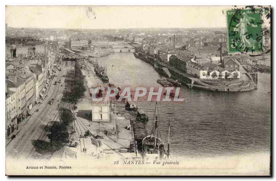 Nantes — Vue générale — Artaud et Nozais