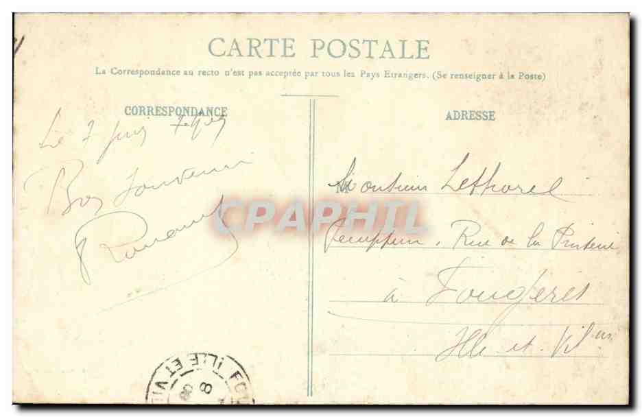 Montreuil sur Mer - Vue des Remparts - CPA  — Back