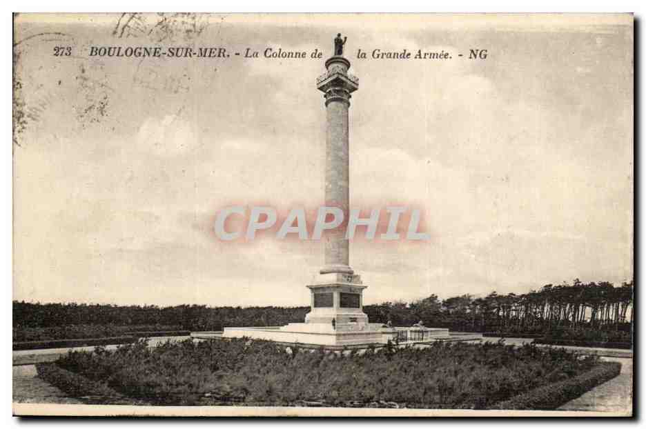 Boulogne-sur-Mer — La Colonne de la Grande Armée — NG, n°273
