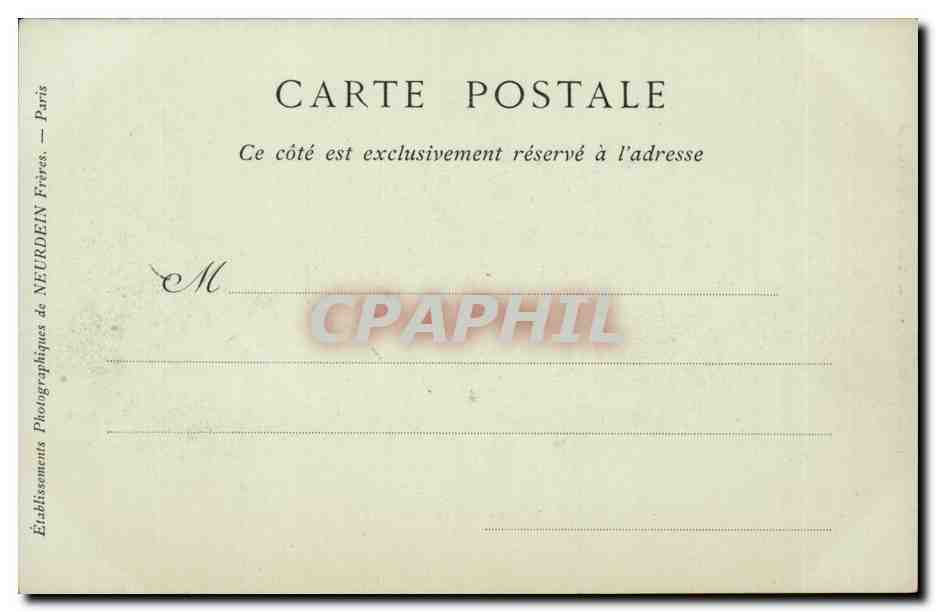 Boulogne-sur-Mer — Pêcheuses de crevettes — Maison Groseillien, 49, Rue Thiers — Rückseite