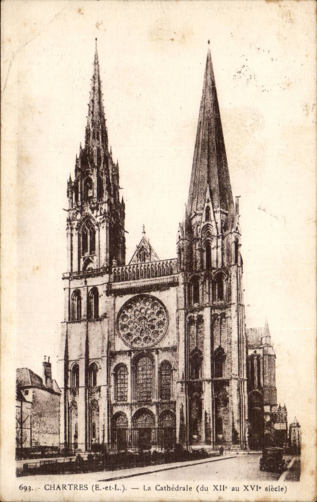 Chatres - La Cathedrale - - CPA 