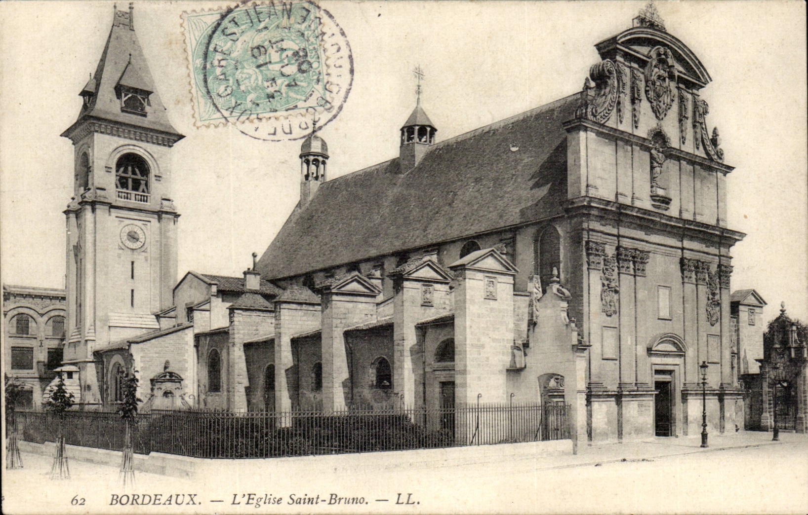 Bordeaux - L'Eglise Saint Bruno - CPA 