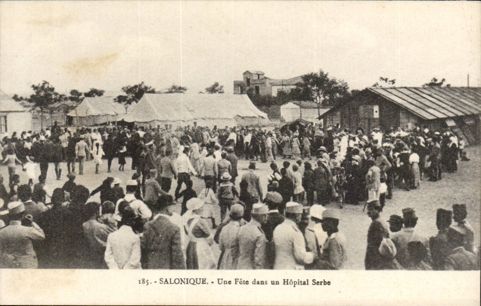 Salonique — Une Fête dans un Hôpital Serbe — n° 185