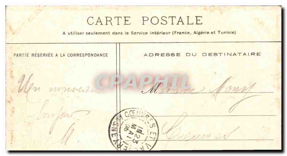Orleans - Chapelle de L'Hospice - CPA  — Verso