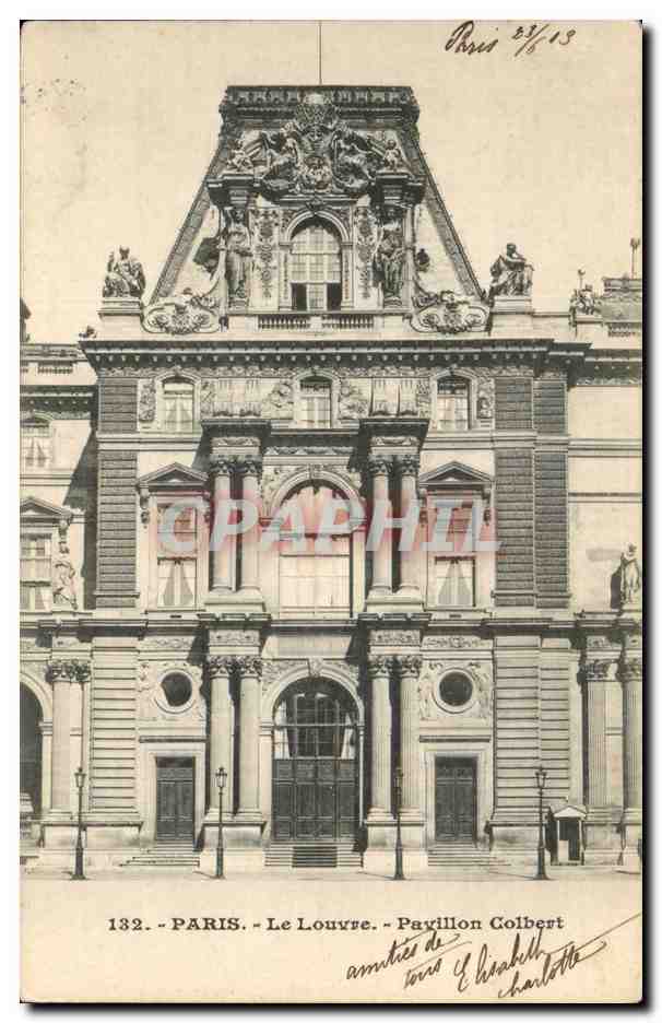 Paris 7 - Le Louvre - Pavillon Colbert - CPA 