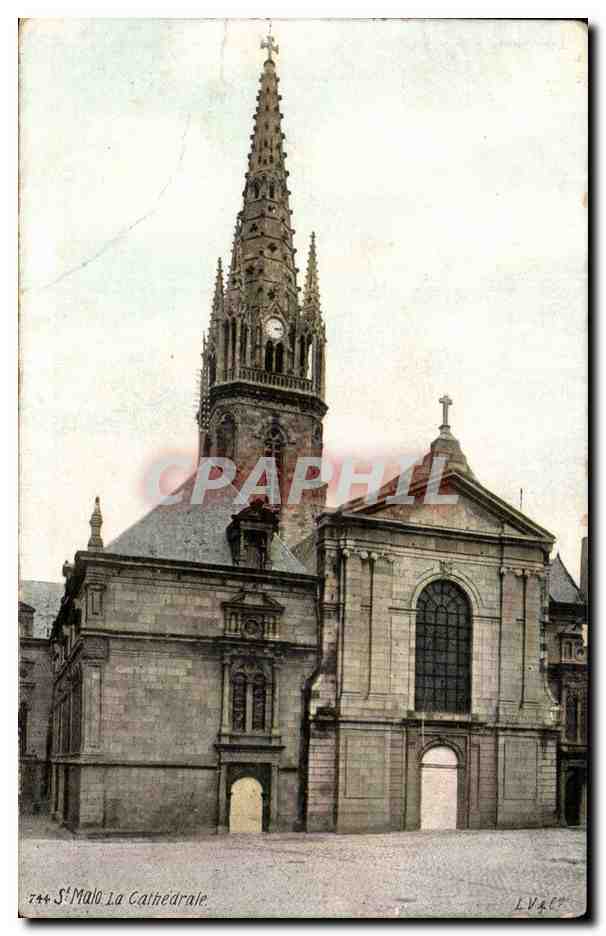 St Malo - La Cathedrale - - CPA 