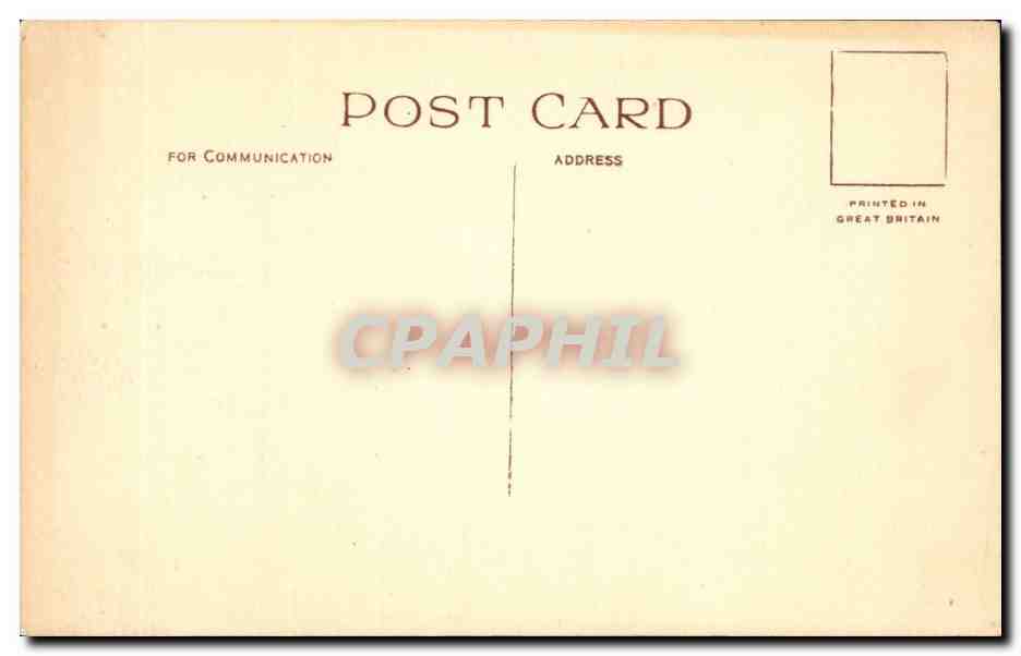 Grande Bretagne Great Britain Jersey CPA Wold caves (loup) — Rückseite