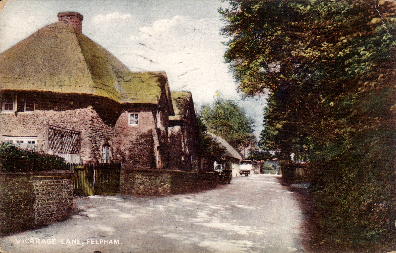 Grande Bretagne Great BRitain CPA Vicarage Lane Felpham