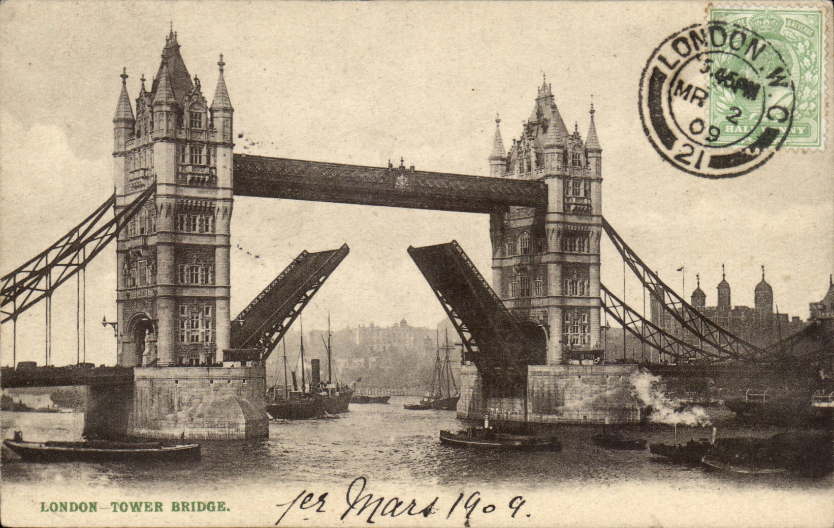 Grande Bretagne Great BRitain CPA Londres London Tower bridge