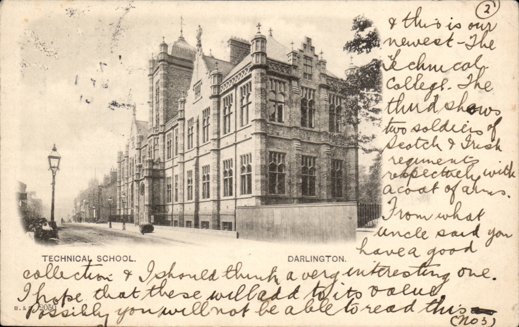 Grande Bretagne Great BRitain CPA DArlington TEchnical school