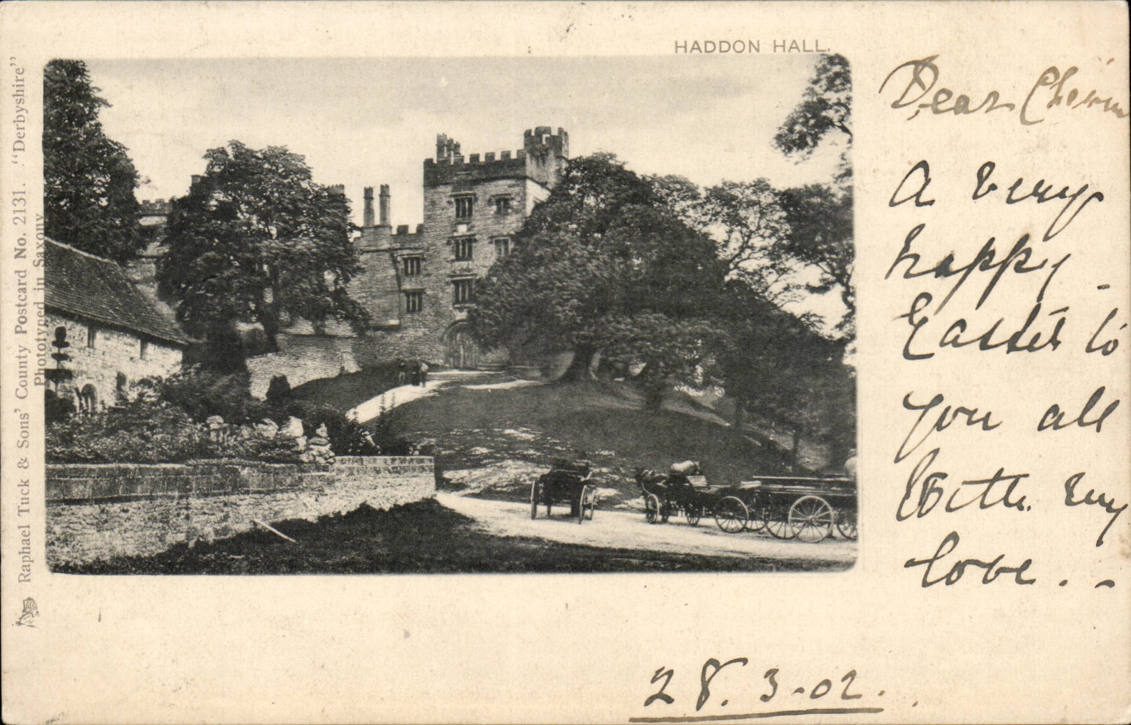 Grande Bretagne Great BRitain CPA Haddon hall