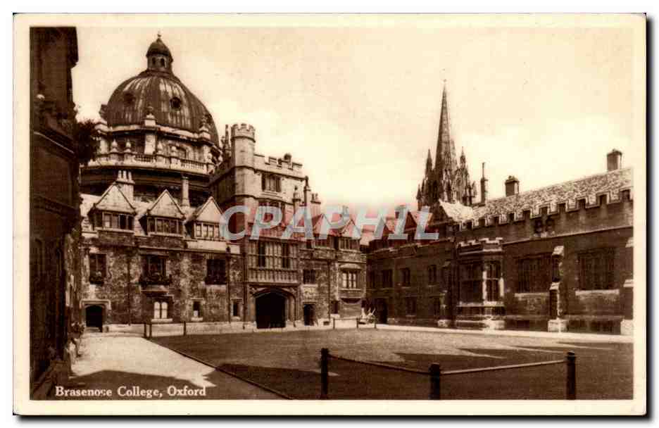 Grande Bretagne Great BRitain CPA Brasenose college Oxford