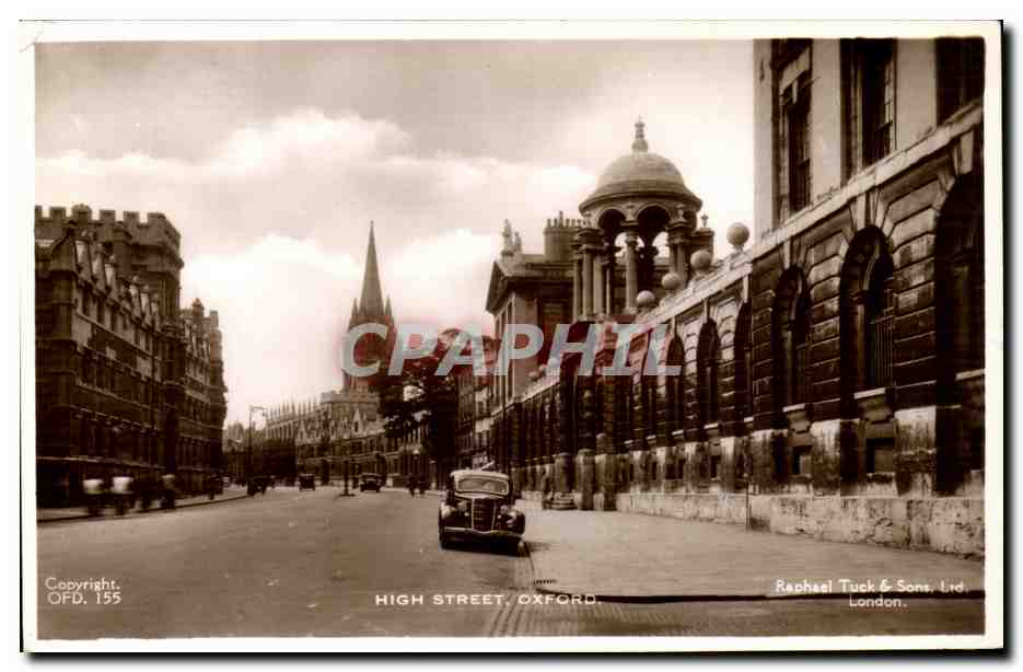 Grande Bretagne Great BRitain CPA High street Oxford