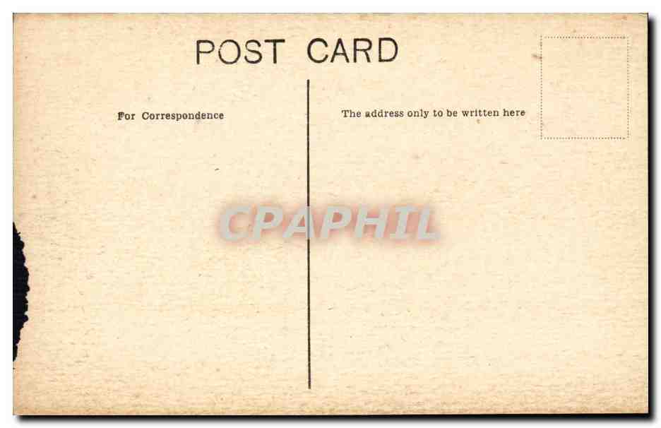 Grande Bretagne Great BRitain CPA Londres London Cheapside and Mansion House  — Rückseite