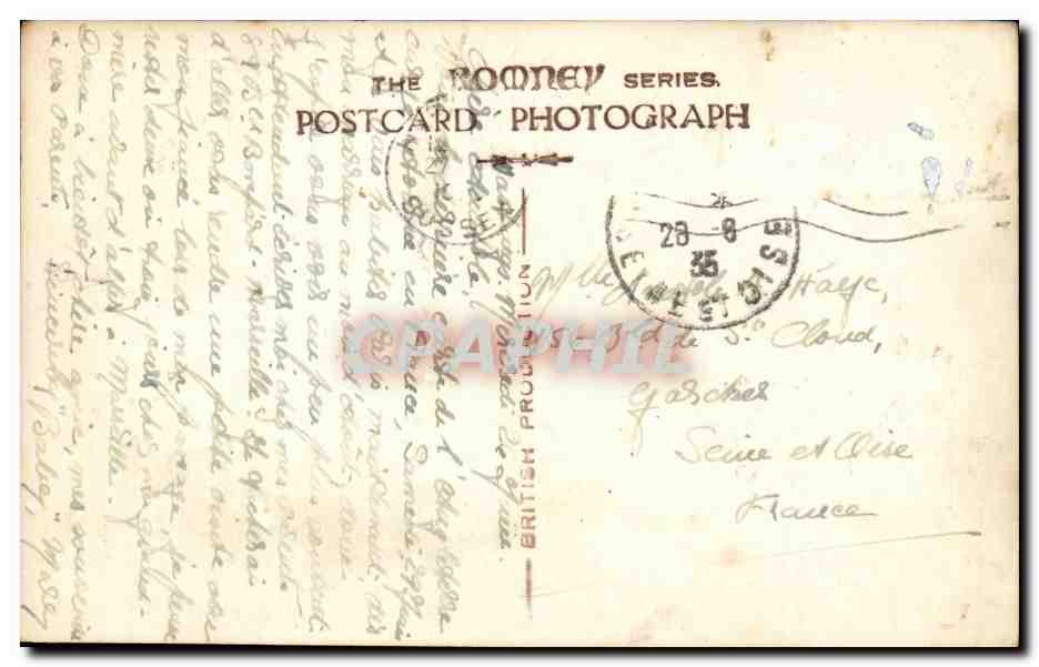 New Parade. Looking East, Hastings — The Romney Series — n° 178 — Verso
