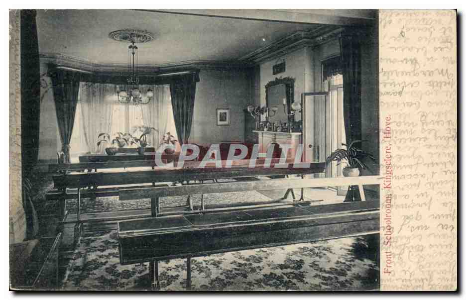 Grande Bretagne Great Britain CPA Front schoolroom Kingsclere Hove