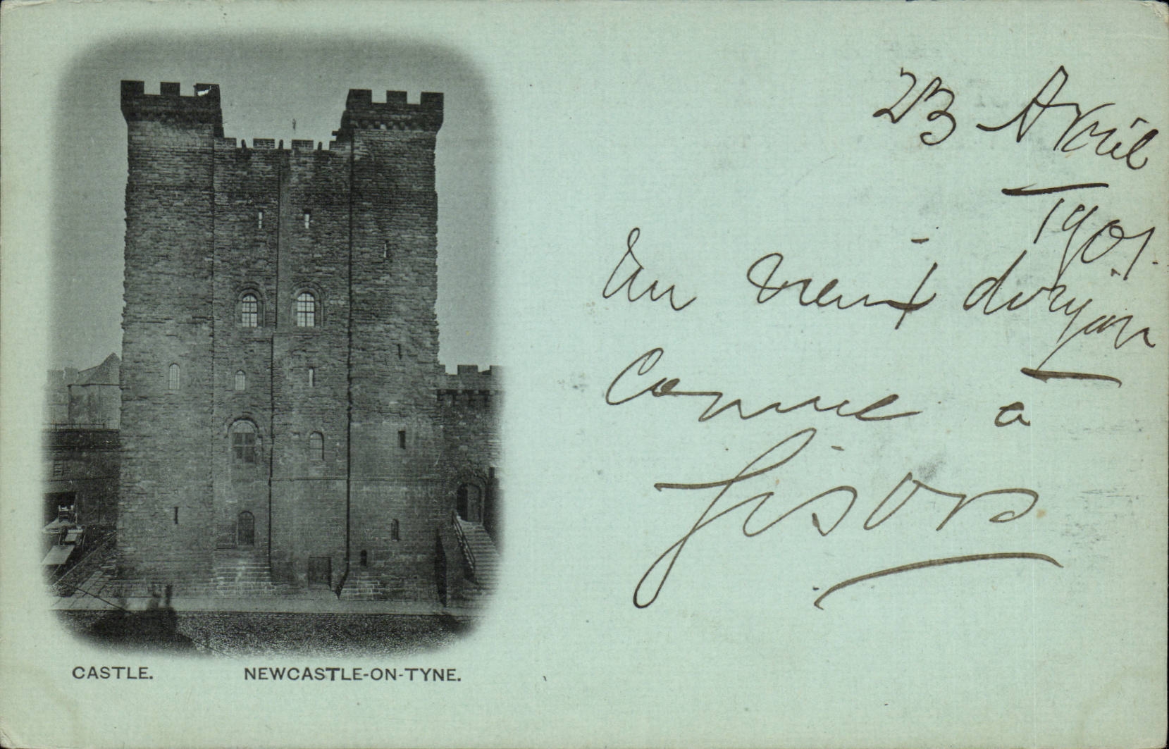 Grande Bretagne Great Britain CPA Castle Newcastle on Tyne