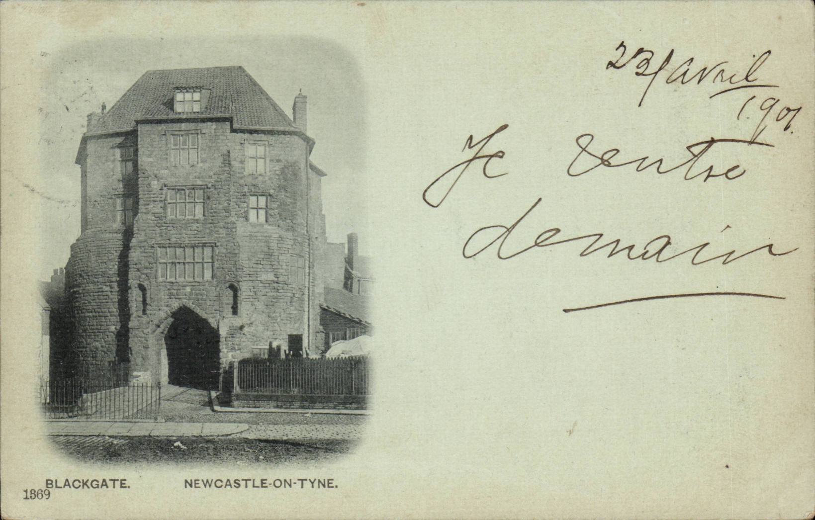 Grande Bretagne Great Britain CPA Blackgate Newcastle on Tyne