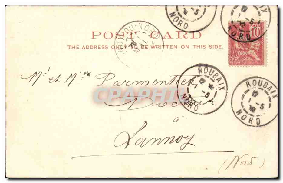 Angleterre - England - London - Charing Cross an Strand - CPA  — Rückseite