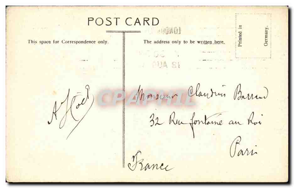 Angleterre - England - London - The Royal Mint - CPA  — Rückseite