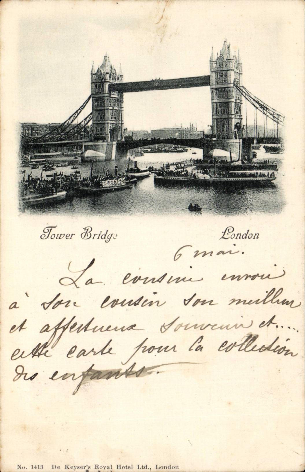 Angleterre - England - London - Tower Bridge - CPA 