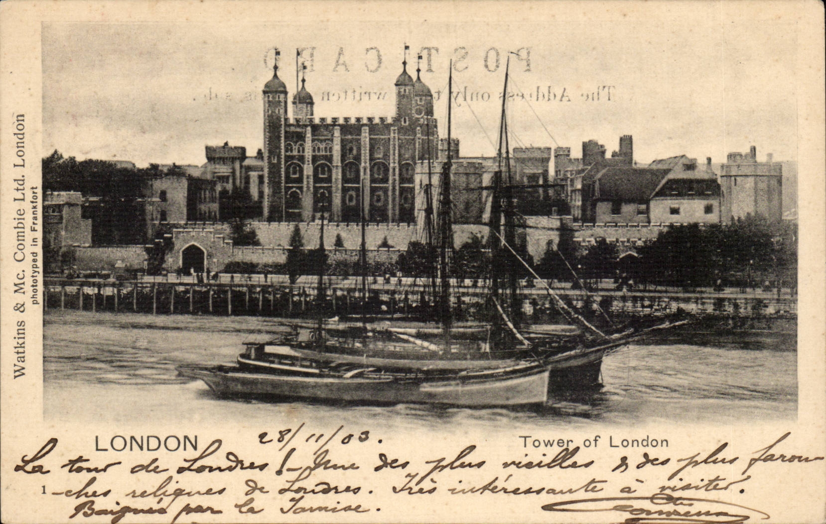 Angleterre - England - London - Tower of London - CPA 