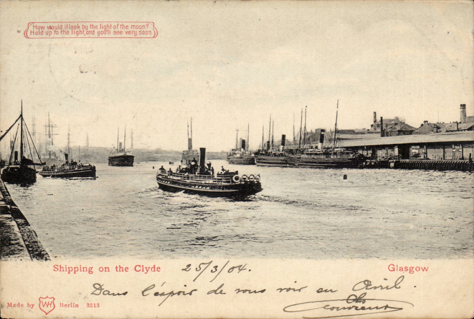 Ecosse - Scotland - Glasgow - Shipping on the Clyde - CPA 