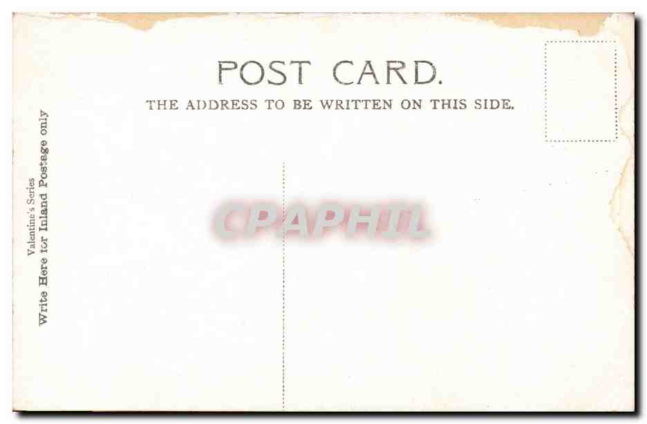 England - Angleterre - Formed Part of the Old Structure of Shakspeares House - CPA  — Rückseite