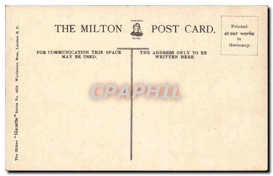 Angleterre - England - Dalzell House Motherwell - CPA  — Rückseite