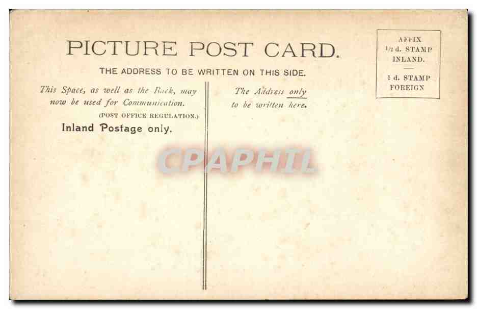 Angleterre - England - Chillingham Castle - CPA  — Rückseite