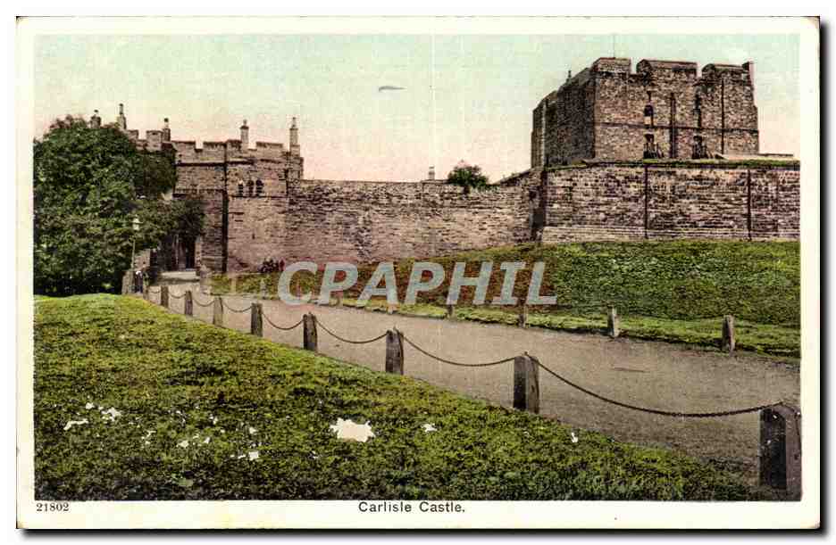 Grande Bretagne Great BRitain CPA Carlisle castle 