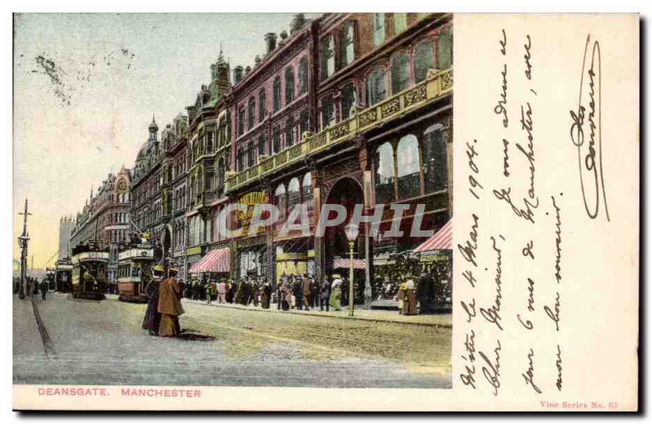 Grande Bretagne Great BRitain CPA Deansgate Manchester