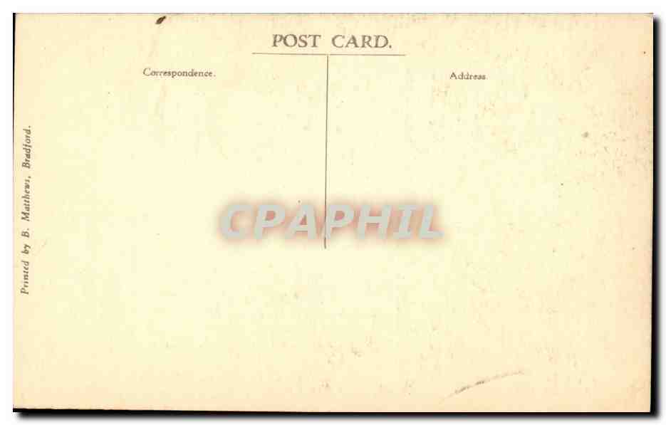 Grande Bretagne Great BRitain CPA National gallery The annunciation annonciation — Verso