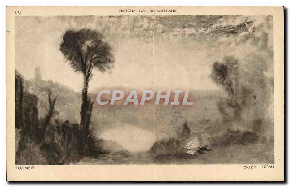 View of Nemi — J. Turner — National Gallery, Millbank